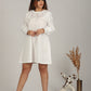 Short-Length White Dress